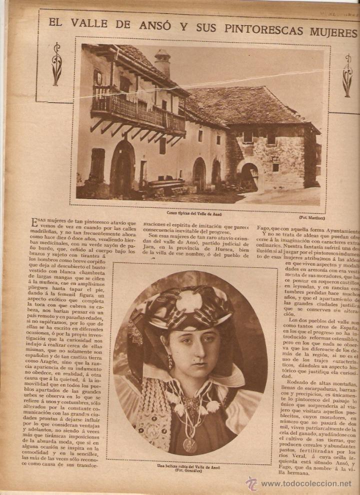 Sammeln von Zeitschriften und Zeitungen: A&Ntilde;O 1929 VALLE DE ANSO NEVADA LLORET DE MAR COMBARRO PONTEVEDRA PEDERNALES KIRIKI&Ntilde;O MA&Ntilde;ARIA