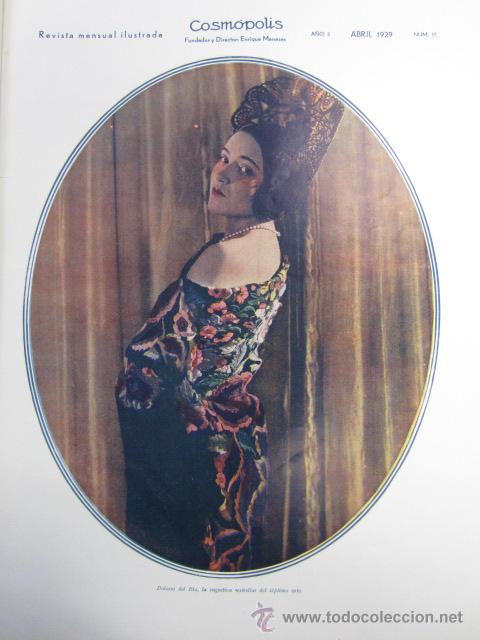 Coleccionismo de revistas y peri&oacute;dicos: * CINE * Dolores del R&iacute;o  - 1929