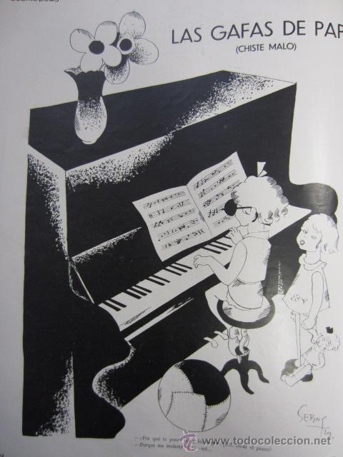 Coleccionismo de Revistas y Peri&oacute;dicos: Las gafas de pap&aacute;: chiste malo / Serny  - 1929