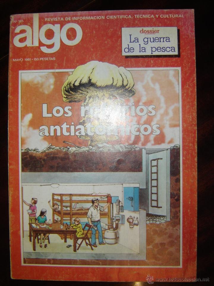 Coleccionismo de revistas y peri&oacute;dicos: ALGO, n&ordm; 365, revista de informaci&oacute;n cient&iacute;fica, t&eacute;cnica y cultural