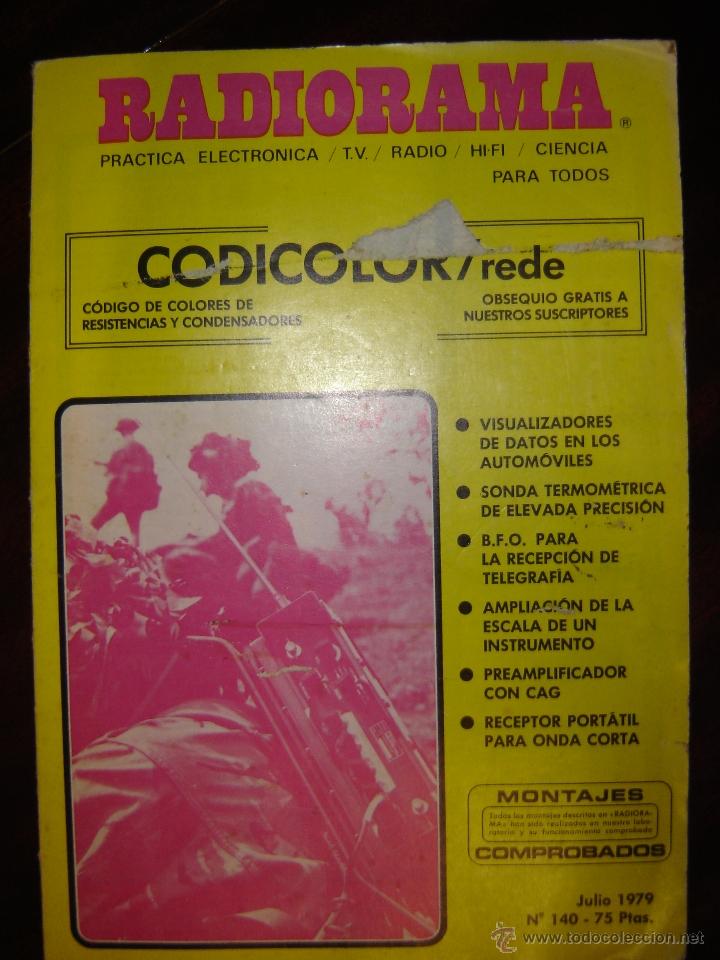 Collezionismo di Riviste e Giornali: Revista Radiorama Julio 1979, n&ordm;140