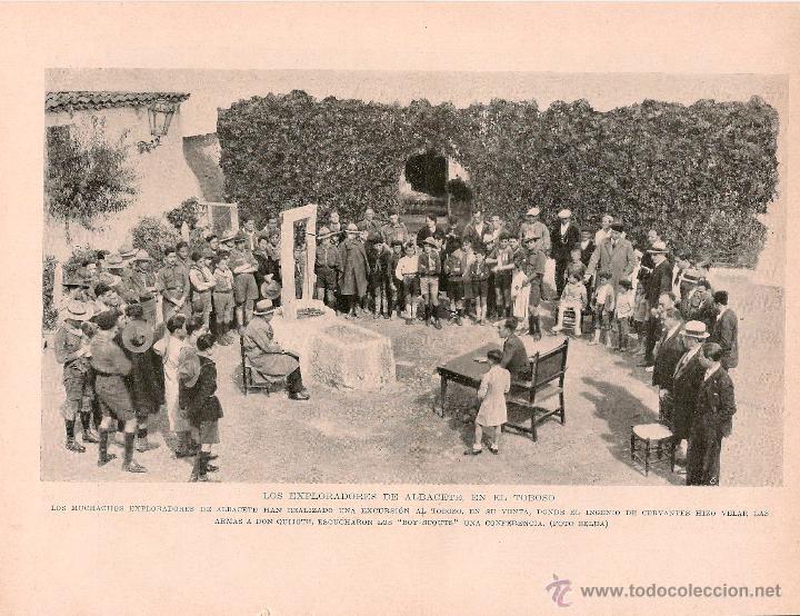 Colecionismo de Revistas e Jornais: * EL TOBOSO * ESCUTISMO * SCOUTS * Exploradores de Albacete de excursi&oacute;n - 1932