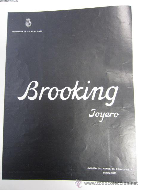 Coleccionismo de revistas y peri&oacute;dicos: Publicidad Booking Joyero  - 1929