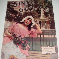 Coleccionismo de Revistas y Periódicos: ANTIGUA REVISTA MUNDO GRAFICO - 6 DE AGOSTO 1919 - MUCHAS FOTOGRAFIAS - CRONICA SOCIAL MILITAR - TEA