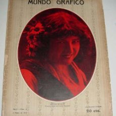 Coleccionismo de Revistas y Periódicos: ANTIGUA REVISTA MUNDO GRAFICO - 3 DE ENERO DE 1912 - MUCHAS FOTOGRAFIAS - CRONICA SOCIAL MILITAR - T