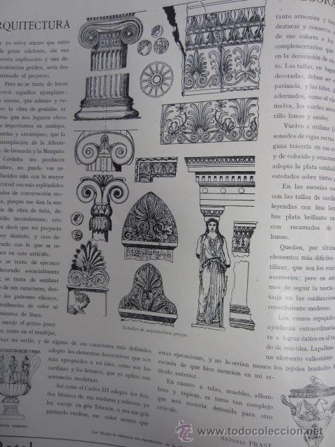 Coleccionismo de revistas y peri&oacute;dicos: Arquitectura y Decoraci&oacute;n / por Antonio Prast - 1929