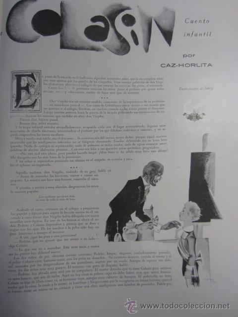 Coleccionismo de Revistas y Peri&oacute;dicos: Colas&iacute;n / cuento infantil por Caz-Horlita, ilustraciones de Serny- 1930