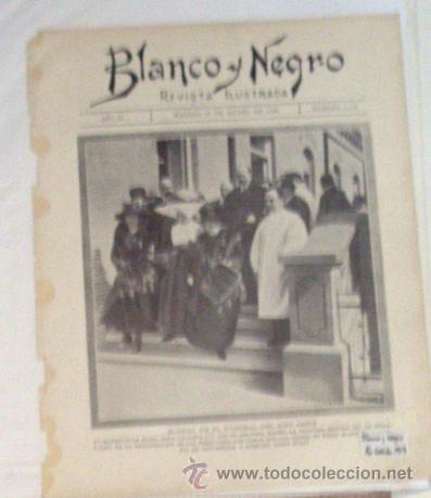 Coleccionismo de revistas y peri&oacute;dicos: La reina Victoria en hospital del Ni&ntilde;o Jes&uacute;s de Madrid en 1 una p&aacute;gina (r39) de revista de ese  a&ntilde;o