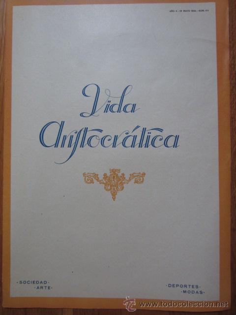 Collection Magazines and Newspapers: Revista VIDA ARISTOCR&Aacute;TICA -1924 * MATEO INURRIA *
