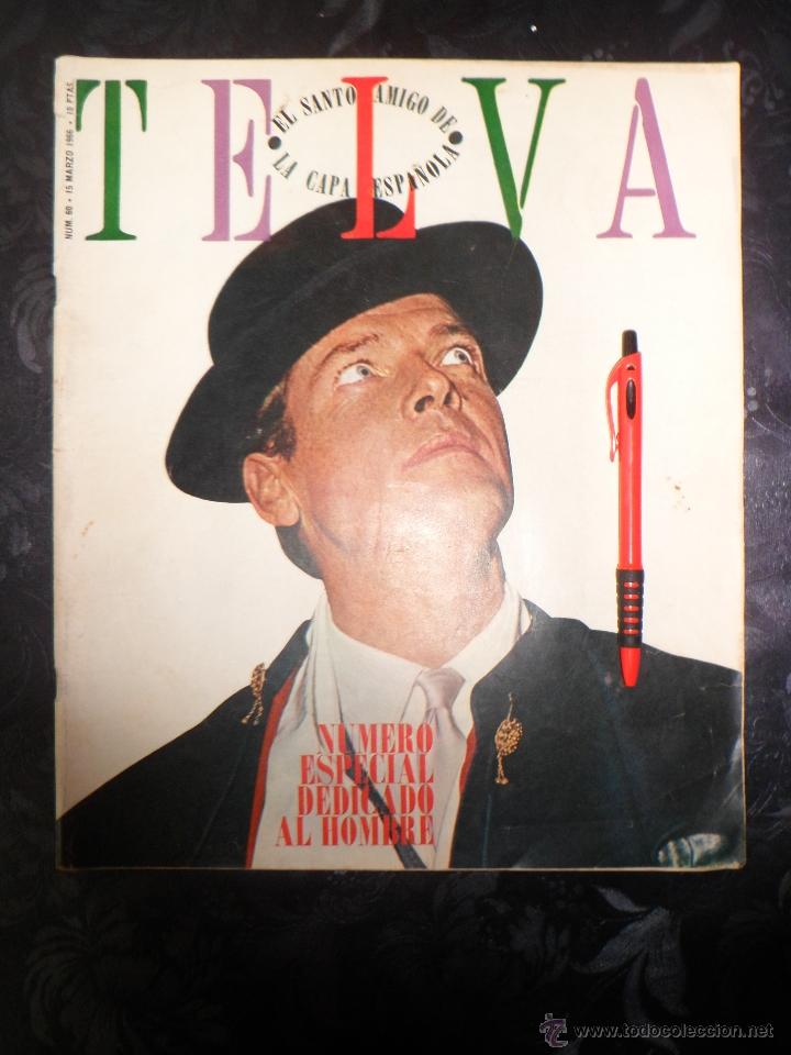 Coleccionismo de Revistas y Peri&oacute;dicos: ROGER MOORE : EL SANTO en la revista TELVA 1966