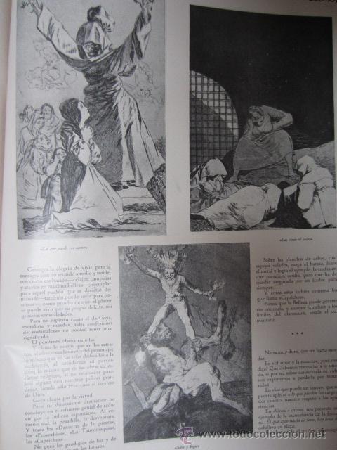 Colecionismo de Revistas e Jornais: El dinamismo dram&aacute;tico de Goya  - 1930