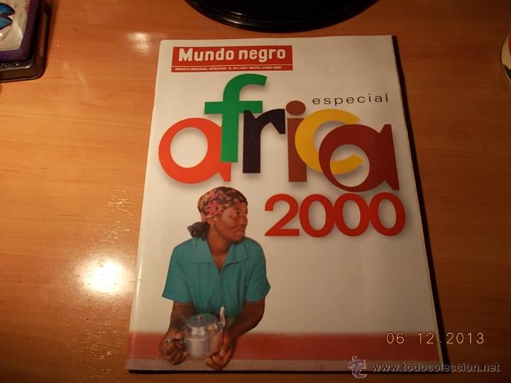 Collezionismo di Riviste e Giornali: MUNDO NEGRO. Especial Africa 2000.