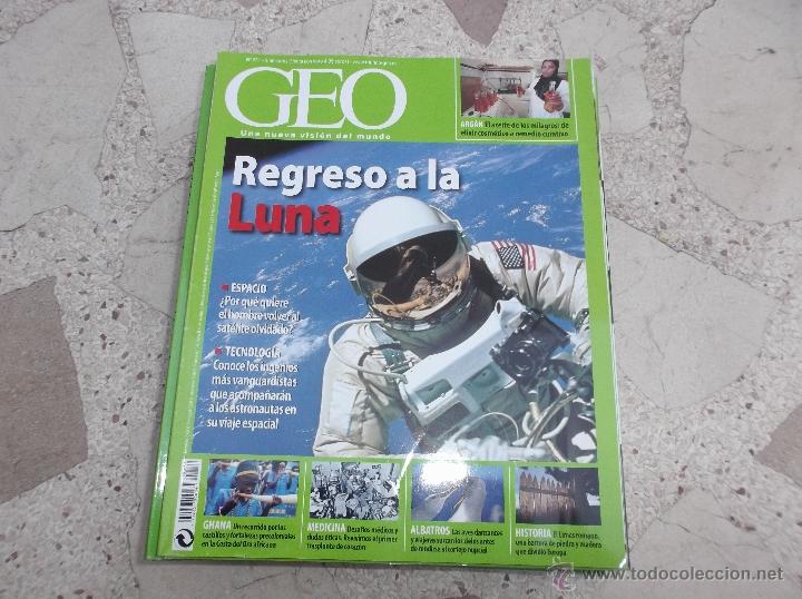Collectionnisme de Revues et Journaux: GEO N&ordm; 271. REGRESO A LA LUNA. GHANA. EL LIMES ROMANO. GHANA. GALILEO