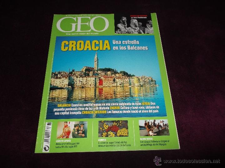 Coleccionismo de Revistas y Peri&oacute;dicos: GEO N&ordm; 230: CROACIA,EJ&Eacute;RCITO JAPON&Eacute;S,ARCHIPI&Eacute;LAGO BIJAGOS,L&Iacute;QUENES,GUINEA-BISSAU,FIESTAS EN CHIAPAS