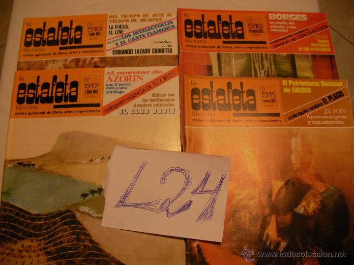 Collectionnisme de Revues et Journaux: GRAN LOTE DE ANTIGUAS REVISTAS LA ESTAFETA (A&Ntilde;OS 60-70) - ENVIO GRATIS A ESPA&Ntilde;A