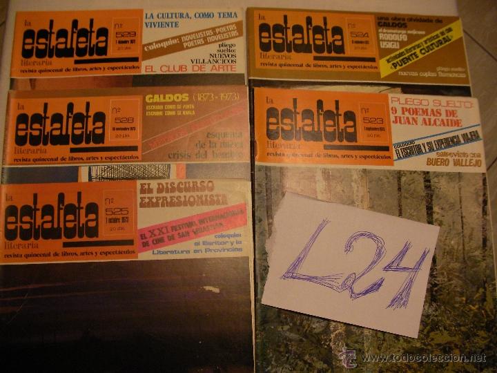 Collectionnisme de Revues et Journaux: GRAN LOTE DE ANTIGUAS REVISTAS LA ESTAFETA (A&Ntilde;OS 60-70) - ENVIO GRATIS A ESPA&Ntilde;A