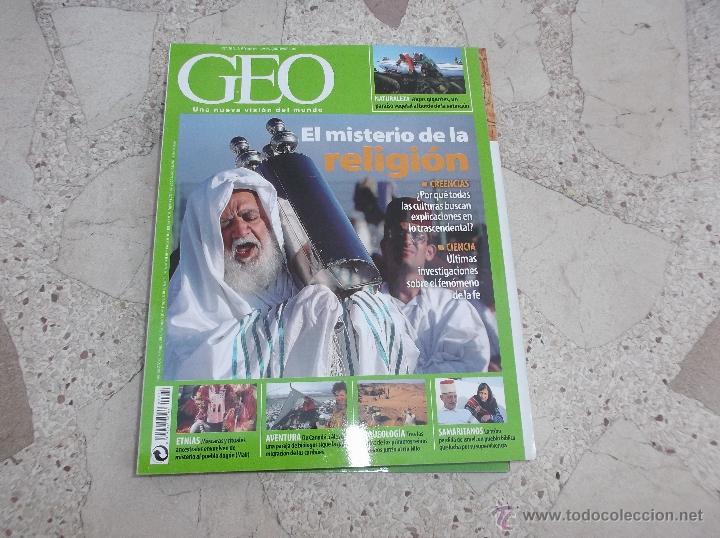 Coleccionismo de revistas y peri&oacute;dicos: GEO N&ordm; 263. EL MISTERIO DE LA RELIGI&Oacute;N. RIO NILO. CANADA. ALASKA. MAL&Iacute;. ISRAEL