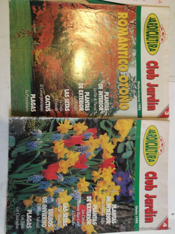Coleccionismo de revistas y peri&oacute;dicos: Club Jard&iacute;n n&uacute;meros: 3 y 4. Ver contenido en la foto.