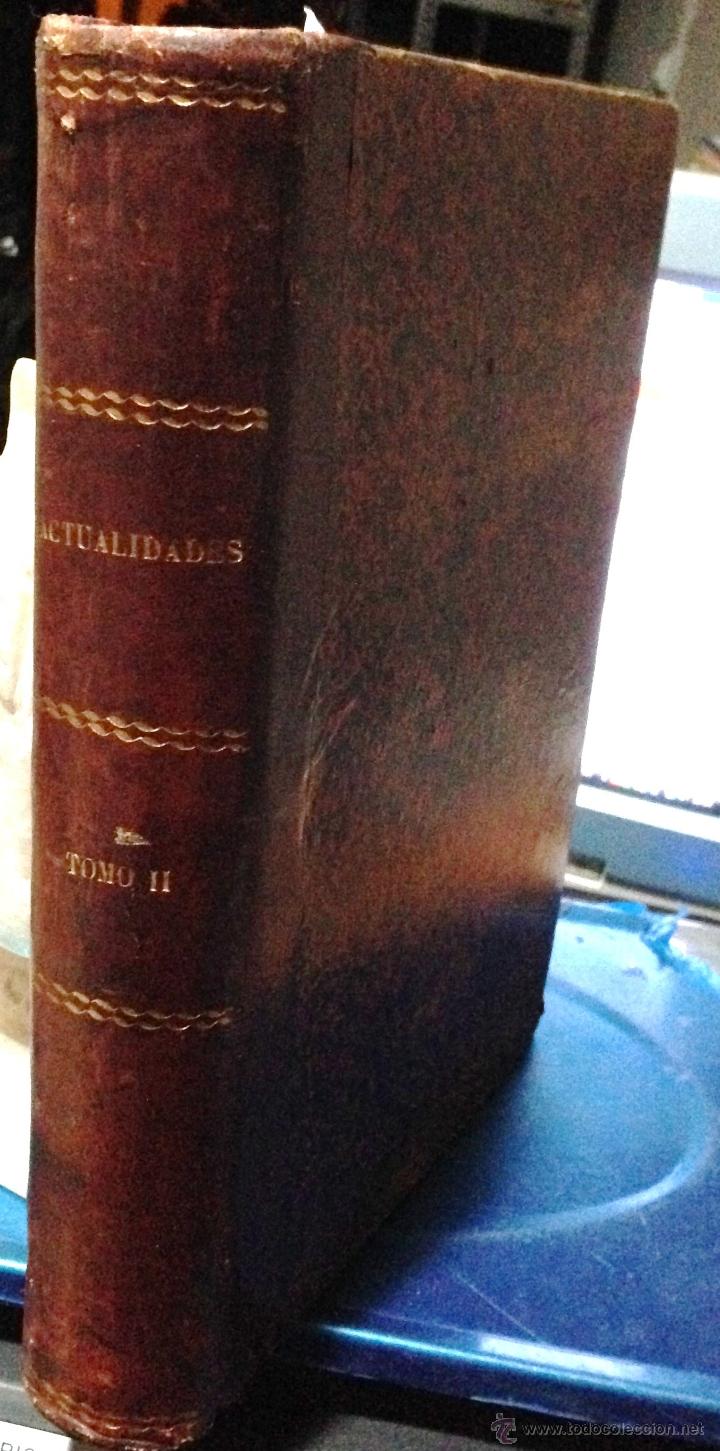 Coleccionismo de Revistas y Peri&oacute;dicos: TOMO ENCUARDERNADO CON APROXIMADAMENTE 25 N&ordm;S REVISTA ACTUALIDADES &middot;&middot; A&Ntilde;O 1902 &middot;&middot; VER DESCRIPCI&Oacute;N