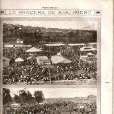 Coleccionismo de Revistas y Periódicos: AÑO 1918 MADRID PRADERA DE SAN ISIDRO CONGRESO DE RIEGOS SEVILLA PALACIO SANCHEZ DALP