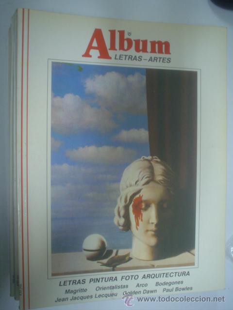 Coleccionismo de Revistas y Peri&oacute;dicos: ALBUM LETRAS-ARTES N&ordm; 8