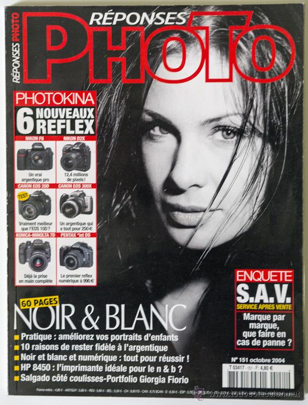 Collezionismo di Riviste e Giornali: REVISTA FRANCESA DE FOTOGRAFIA R&Eacute;PONSES PHOTO N&ordm; 151 OCTUBRE 2004