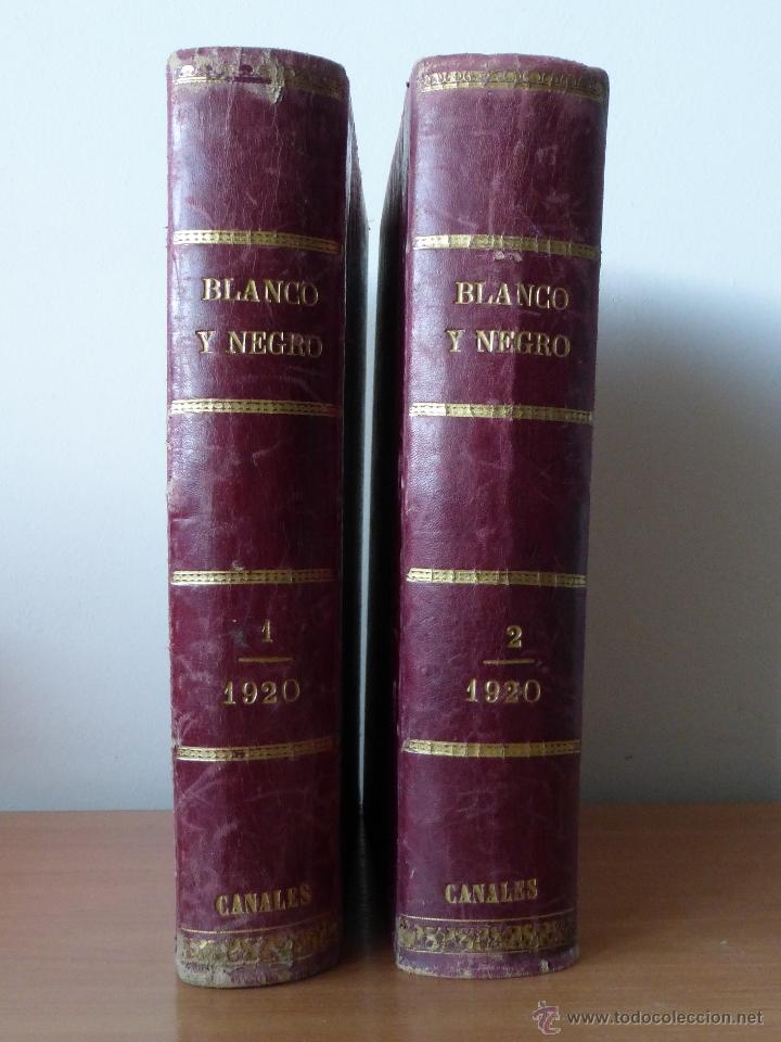 Sammeln von Zeitschriften und Zeitungen: REVISTA BLANCO Y NEGRO 1920