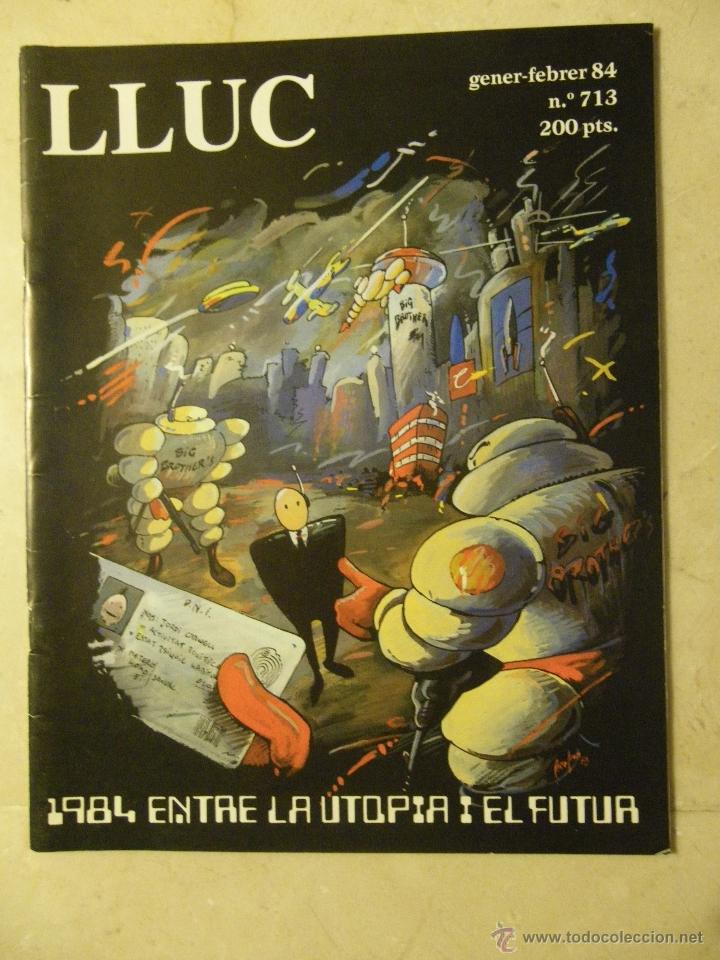 Coleccionismo de Revistas y Peri&oacute;dicos: Revista Lluc, n&ordm; 713, Enero-Febrero 1984