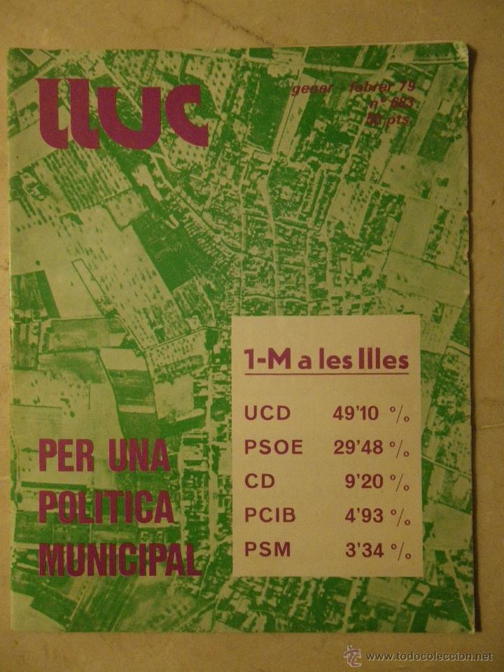 Coleccionismo de Revistas y Peri&oacute;dicos: Revista Lluc, n&ordm; 683, gener-febrer 1979