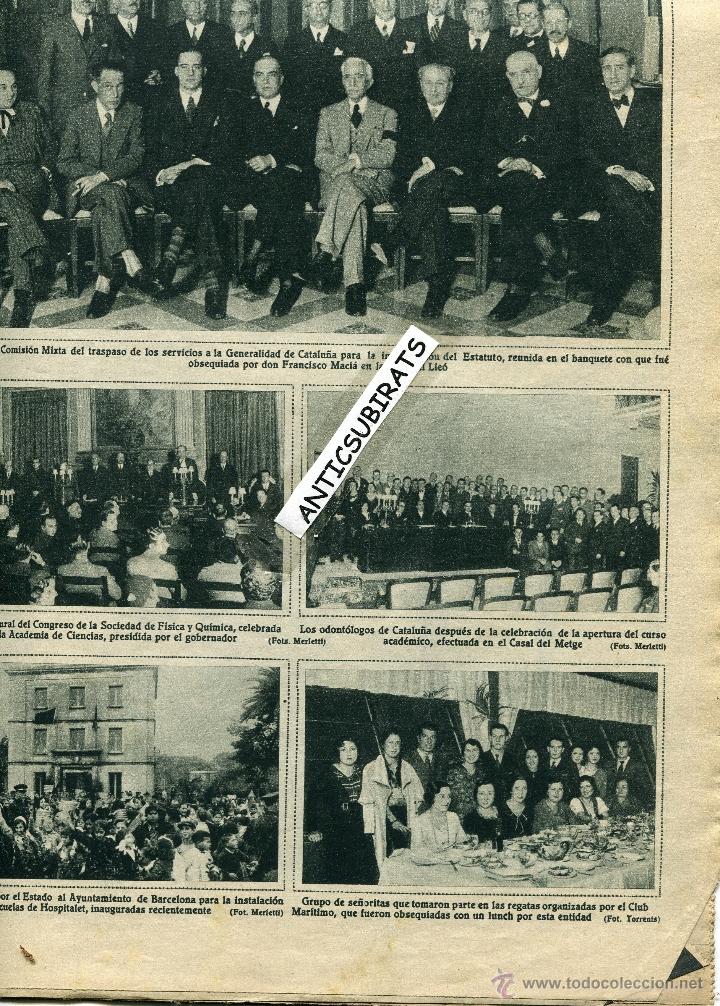 Collectionnisme de Revues et Journaux: REVISTA A&Ntilde;O 1932 CASAL DEL METGE DE BARCELONA ESCUELA DE HOSPITALET AUTODROMO DE TERRAMAR EN SITGES