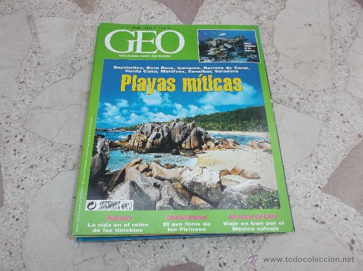 Coleccionismo de Revistas y Peri&oacute;dicos: GEO N&ordm; 172. PLAYAS M&Iacute;TICAS. AFGANIST&Aacute;N. QUEBRANTAHUESOS. BARRANCAS DEL COBRE.