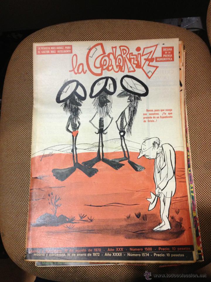 Coleccionismo de Revistas y Peri&oacute;dicos: REVISTA LA CODORNIZ .16 DE AGOSTO DE 1970. A&Ntilde;O XXX. N&ordm; 1500.