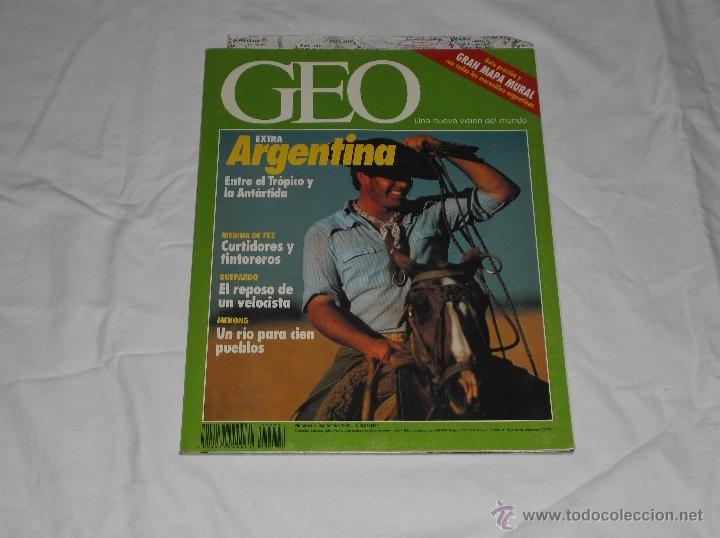 Coleccionismo de revistas y peri&oacute;dicos: GEO N&ordm; 68: ALASKA, CURTIDORES DE FEZ, GUEPARDOS, R&Iacute;O MEKONG, VALDEPE&Ntilde;AS, ARGENTINA