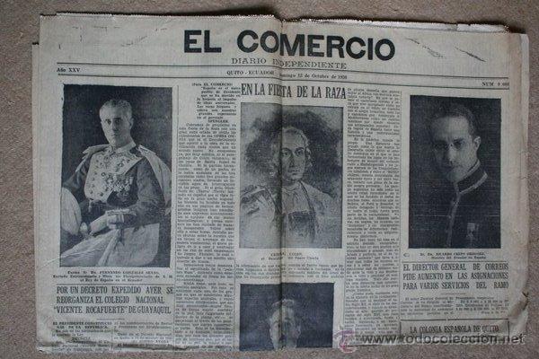 El Comercio Diario Independiente Ano Xxv Quit Kaufen Alte