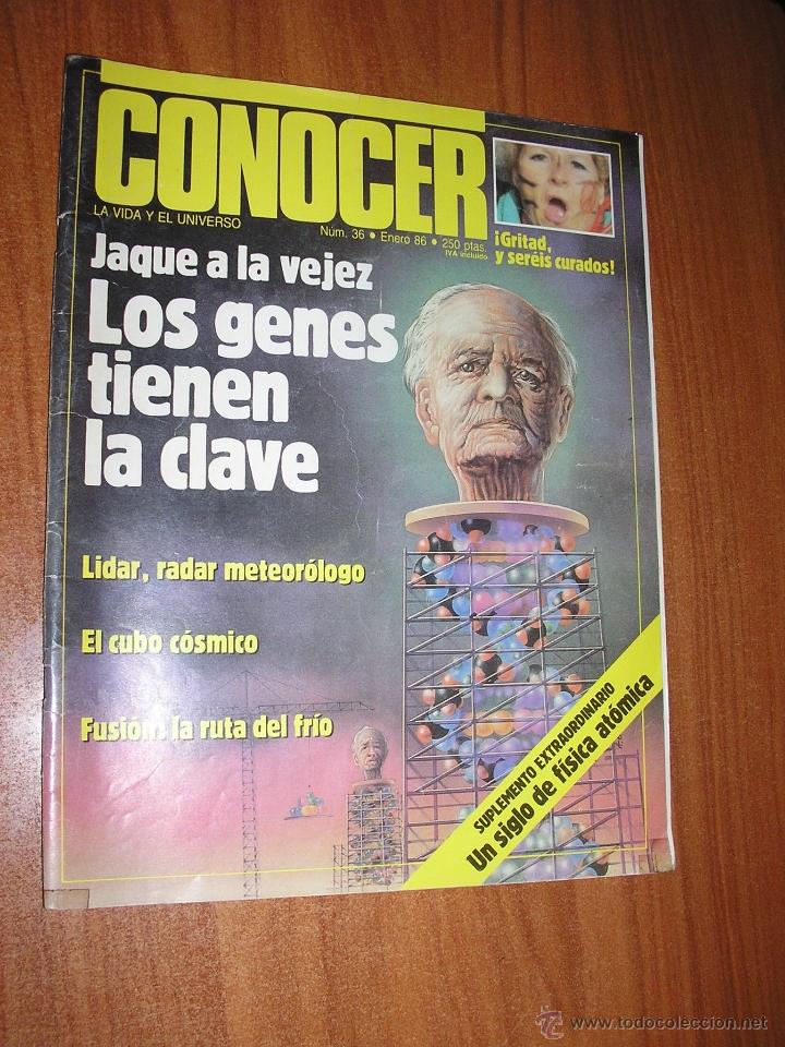 Coleccionismo de Revistas y Peri&oacute;dicos: conocer-n&ordm; 36-1986