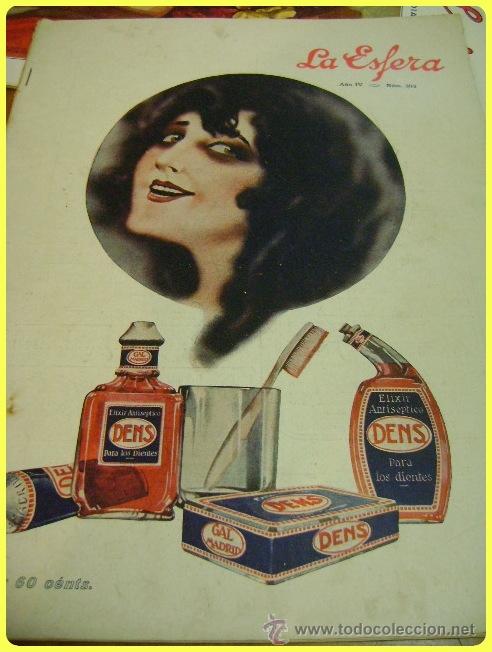 Collezionismo di Riviste e Giornali: La esfera revista, 1917 noviembre, n&uacute;mero 203