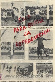 Coleccionismo de revistas y peri&oacute;dicos: FUTBOL 1929 VALENCIA -SEVILLA Y CICLISMO HOJA REVISTA