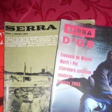 Coleccionismo de Revistas y Periódicos: SERRA D'OR. Lote 40216245