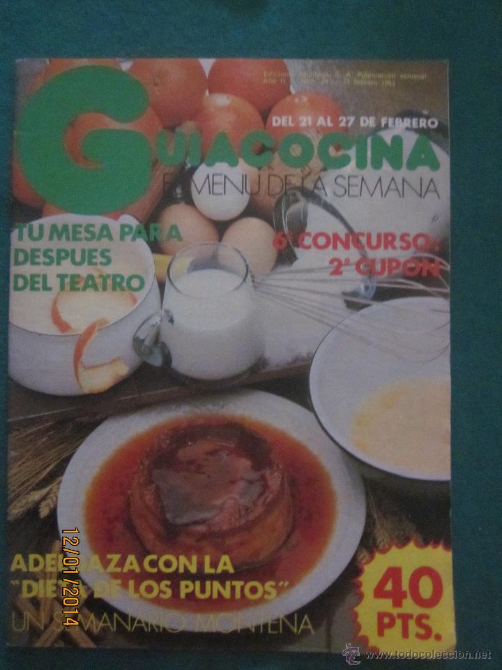 Collezionismo di Riviste e Giornali: Guiacocina n&ordm;24 a&ntilde;o 1983