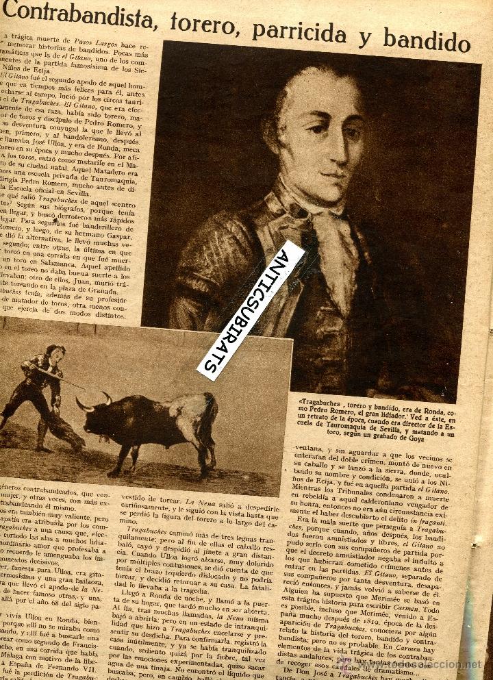 Collection Magazines and Newspapers: REVISTA 1934 BANDIDO DE RONDA TRAGABUCHES JOSE ULLOA PINTOR NU&Ntilde;EZ LOSADA GRITCHENKO DEPORTE FEMENINO