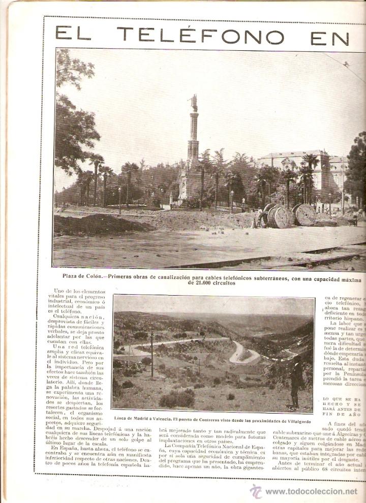 Collezionismo di Riviste e Giornali: A&Ntilde;O 1925 FATTY ARTISTA CINE TELEFONO MADRID OBRAS  ESCUELA EMPALMADORES BARCELONA ZARAUZ EGUILAZ