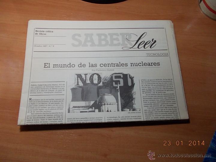 Collection Magazines and Newspapers: SABER Leer. Revista Cr&iacute;tica de Libros.