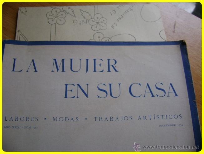 Collezionismo di Riviste e Giornali: Revista La mujer en su casa, 1932 diciembre, n&uacute;mero 372