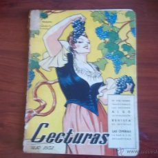 Coleccionismo de Revistas y Periódicos: REVISTA LECTURAS - AÑO XVII NUM.194 - JULIO DE 1937 - PORTADA DE FREIXA. Lote 41438483