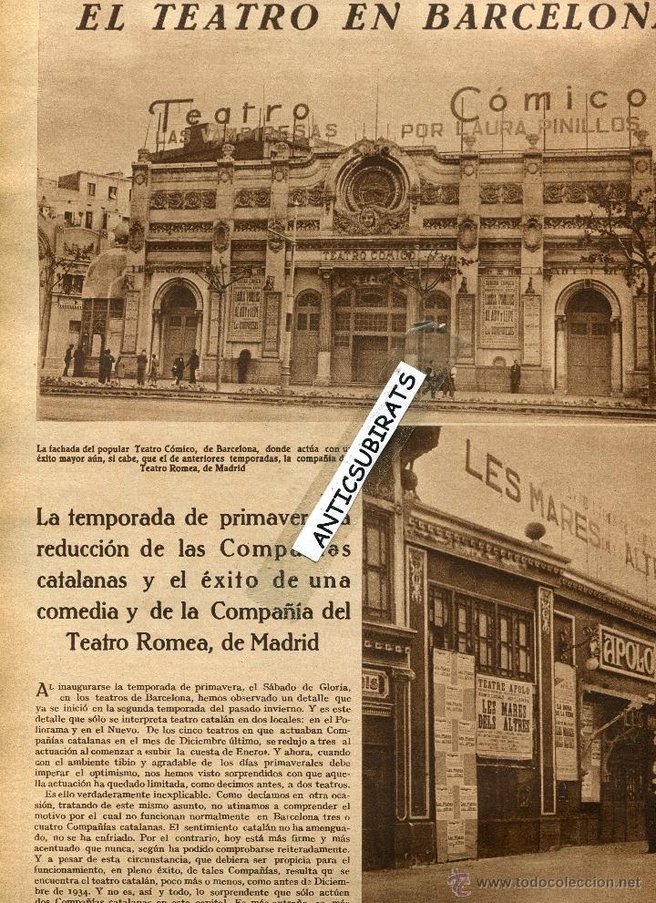 Collezionismo di Riviste e Giornali: REVISTA A&Ntilde;O 1935 DIRIGIBLE SOBRE SEVILLA MEDINA SIDONIA TEATRO COMICO APOLO POLIORAMA BARCELONA PARA