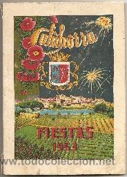 Coleccionismo de revistas y peri&oacute;dicos: Revista de fiestas de Calahorra (La Rioja). 1953