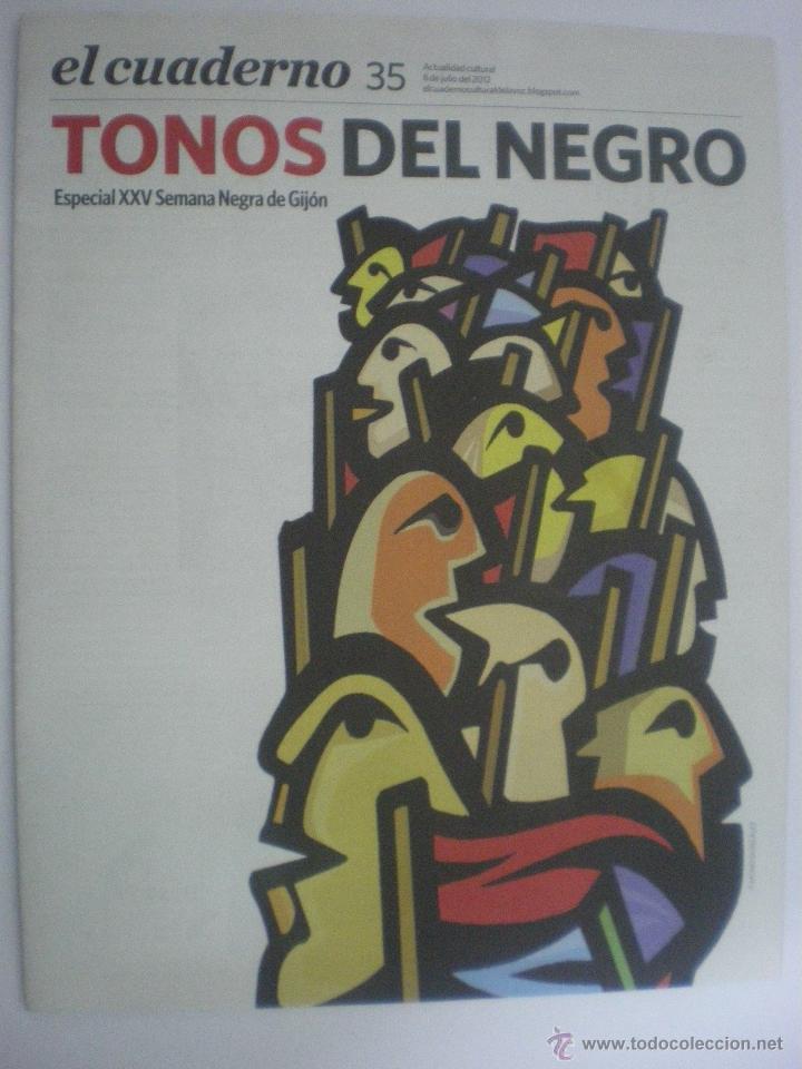 Coleccionismo de Revistas y Peri&oacute;dicos: El Cuaderno - Revista Cultural -N&ordm; 35-08/07/2012 -Especial XXV Semana Negra de Gij&oacute;n