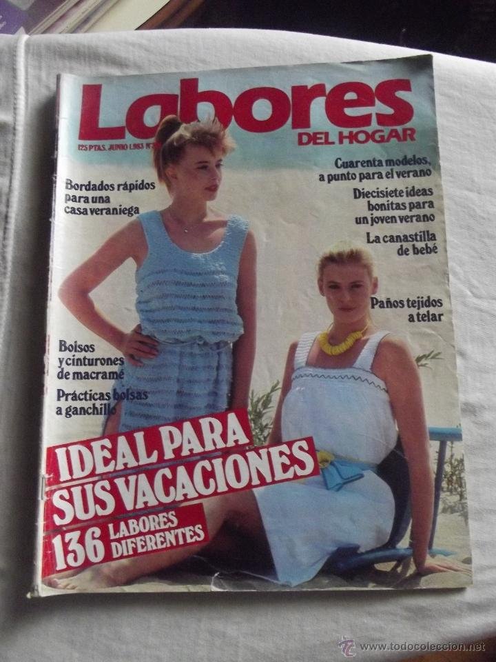 Coleccionismo de Revistas y PeriÃ³dicos: REVISTA LABORES DEL HOGAR NÂº 301 JUNIO 1983. Lote 41570626