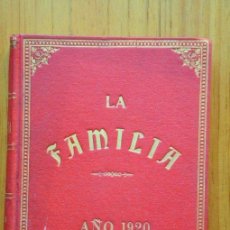 Coleccionismo de Revistas y Periódicos: LA FAMILIA. REVISTA MORAL, INSTRUCTIVA Y RECREATIVA DEL HOGAR DOMÉSTICO, 1920 COMPLETO (TOMO XIII). Lote 41632506