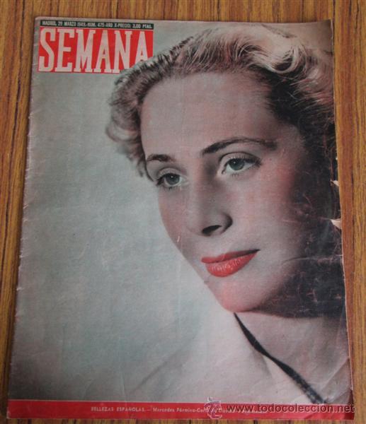 Coleccionismo de Revistas y Peri&oacute;dicos: Revista - SEMANA - 29 marzo 1949 n&ordm; 475